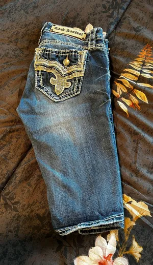 Charme Western Straight Leg Jean thumbnail 2