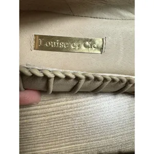 Louise et Cie Ashlin Beige Leather Pleated Ballet Flats Pointed Toe Box Size 37 thumbnail 10