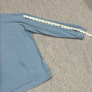 Marc New York Light Blue Half-Zip Pullover Sweater thumbnail 6