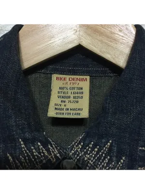 BKE The Buckle embroidered denim shirt size small thumbnail 4