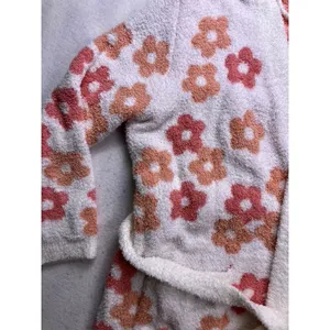 The Styled Collection Madi Nelson Robe Womens S/M‎ Pink Orange Flower Cozy thumbnail 3