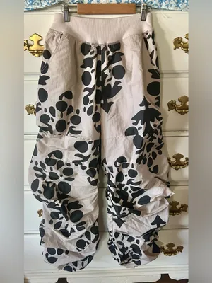 Free People Parade Printed Pants NWOT thumbnail 6