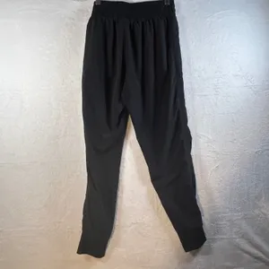 Zella Black Athletic Jogger Pants Zip Pockets Elastic Waist Size‎ S thumbnail 4