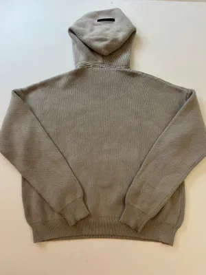 Essentials Fear of God Knit Pullover Hoodie thumbnail 4