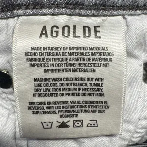 AGOLDE Nico High Rise Slim Straight Denim size 26 thumbnail 6