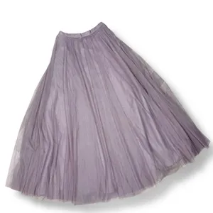 Revelry‎ Skylar Tulle Maxi Skirt Wisteria Mauve Purple Size 6 Formal Fairy thumbnail 12