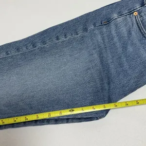 Madewell The Perfect Vintage Jeans Straight Leg Sz 27 Ainsworth Frayed LightWash thumbnail 9