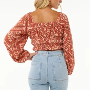 Ripcurl 🌊 Soleil Floral Long Sleeve Top thumbnail 2