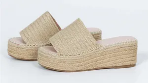 Princess Polly Barbados Sandals Natural - Espadrilles Platform thumbnail 1