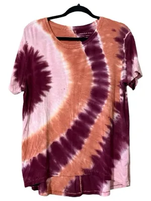 American Eagle soft & sexy size small short sleeve tie dye print t-shirt thumbnail 1