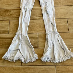 Womens JC&JQ White Flared Jeans - S thumbnail 3