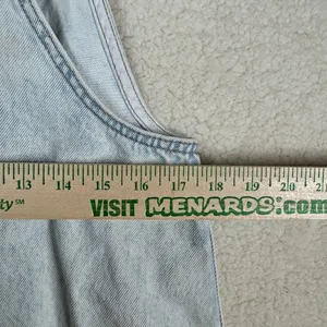 Abercrombie & Fitch Y2K Denim Jumper Overall Skirt Preppy thumbnail 5