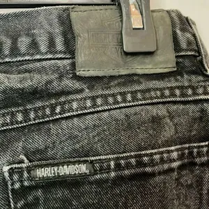Vintage 2002 Harley Davidson 100% Cotton Black Non Ripped Size 12R #700 thumbnail 8