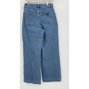Rolla’s Sailor High Rise Wide Leg Jeans Women’s Sz 29 Blue Patch Pocket Spade thumbnail 5