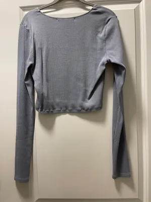 Revolve  Crop Long Sleeve thumbnail 3