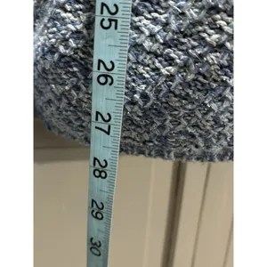 Fashion Bug Sweater Long Sleeve Size XL‎ Chunky Knit Blue/White Boat Neck thumbnail 3