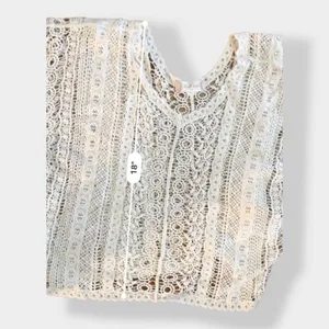 Altard State Crochet Sheer Boho Beachy Indie Top Size‎ S thumbnail 8