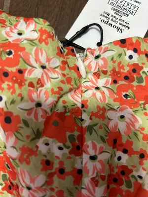Showpo Adalina Long Sleeve Fit and Flare Mini Dress Floral Size 2 thumbnail 8