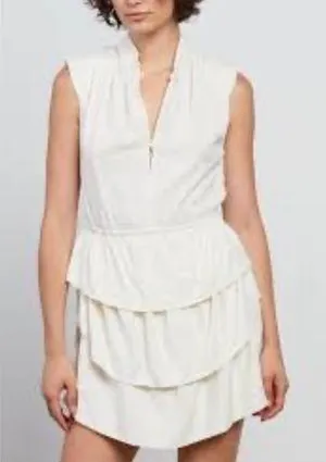 Iro Calcie ruffle hem dress size 36 thumbnail 1