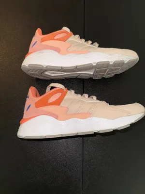Adidas QT Racer 2.0 Cloudfoam Sneakers Pink White Size 8 thumbnail 4