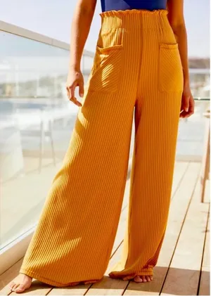 Free People Movement Blissed Out Wide Leg Pants thumbnail 1