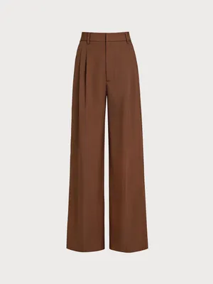 Rihoas Caramel Natural Waisted Straight Pants thumbnail 5