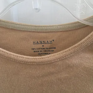 FINAL MARKDOWN long sleeved Hannah tee medium Tan thumbnail 3