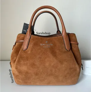 Kate Spade Dumpling Suede Satchel thumbnail 1