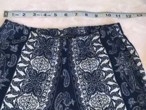Vibe Aztec Flare Pants Blue thumbnail 7