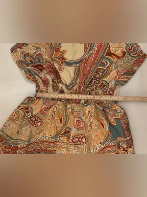 Cupshe Paisley Halter hankerchief mini dress thumbnail 10