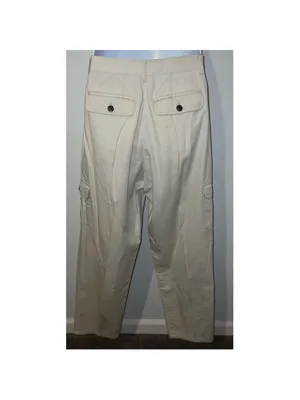 Women's VTG Cargo Pants Beige 6 Casual Khaki thumbnail 3