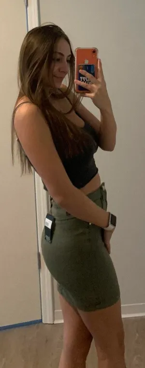 NWT Superstrech Denim Mini Skirt thumbnail 2