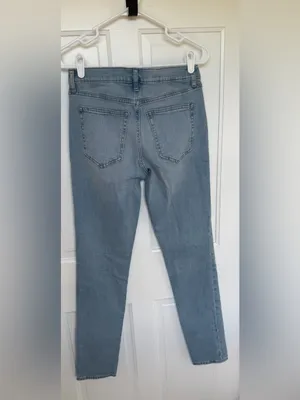 NWT GAP 1969 Real Straight Jeans Light Wash‎ Size 26 Long thumbnail 3