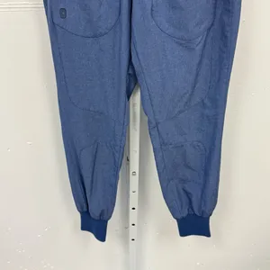 Figs Women’s Scrubs Jogger E.A.C Heathered Denim Big Sky W20SW2009‎ XS thumbnail 4
