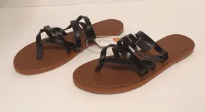 Black Sandals, Size 9 1/2 thumbnail 3