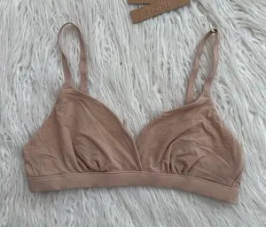 Skims Fits Everybody Crossover Bralette Clay Size Small thumbnail 1