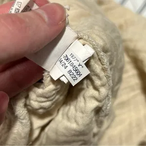 Aerie Cotton Gauze Pull On Shorts XL Beige Neutral Coastal Casual Summer Lounge thumbnail 4