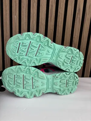 ASICS GEL-VENTURE 8 Trail Running Tennis Shoes Womens Size 6.5 Blue Pink Teal thumbnail 6