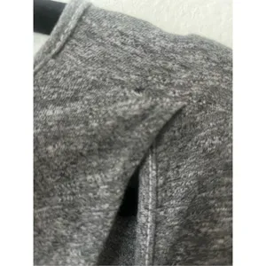 Lanston Revolve Gray Cutout Back Long Sleeve‎ Shirt thumbnail 6