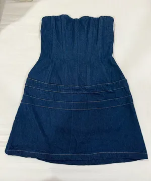 Princess Polly Denim Mini Dress thumbnail 1