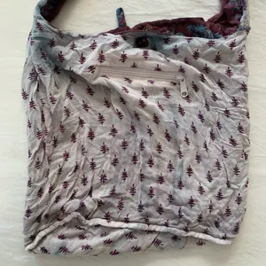 World Market Burgundy / Plum & Blue Boho Hippie Shoulder Sling Bag thumbnail 14