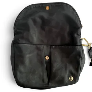 Lululemon Black All Night Festival Bag 5L Nylon Convertible Crossbody Sling FLAW thumbnail 7