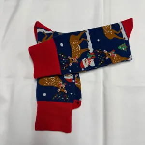 Christmas Winter Reindeers Crew‎ Socks - NEW in Bag. thumbnail 4