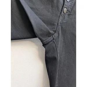 MADEWELL Jeans Womens 29 Mid Rise Skinny 9” Black Dark Wash EUC thumbnail 3