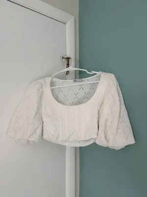 ZARA Blouse Crop Top thumbnail 2