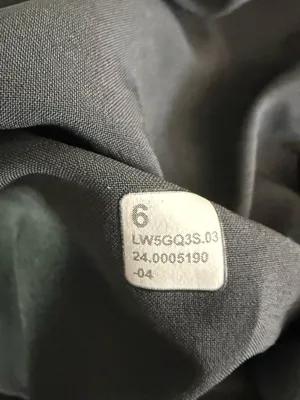 Lululemon Women’s Size 6 High Rise Pleated Trouser Pants Black thumbnail 2