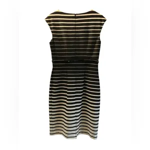 Connected Apparel Striped Dress 10 Career Professional Classy thumbnail 3