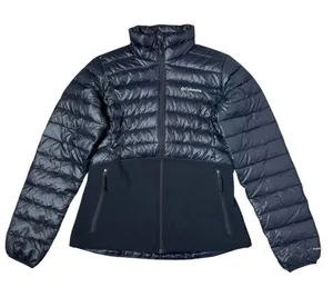 Columbia Down Goose Puffer Jacket Size S Omni Heat 590TD Turbo Black Outdoor thumbnail 1