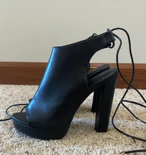 ALDO Open Toe Tie Up Heels thumbnail 11
