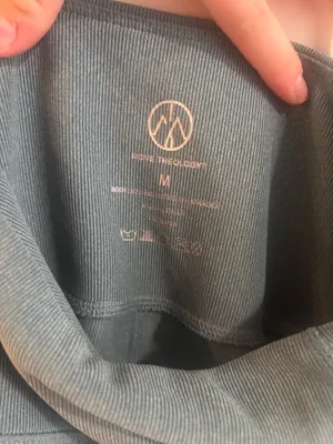 Move Theology Ribbed Leggings Blue Size M thumbnail 2